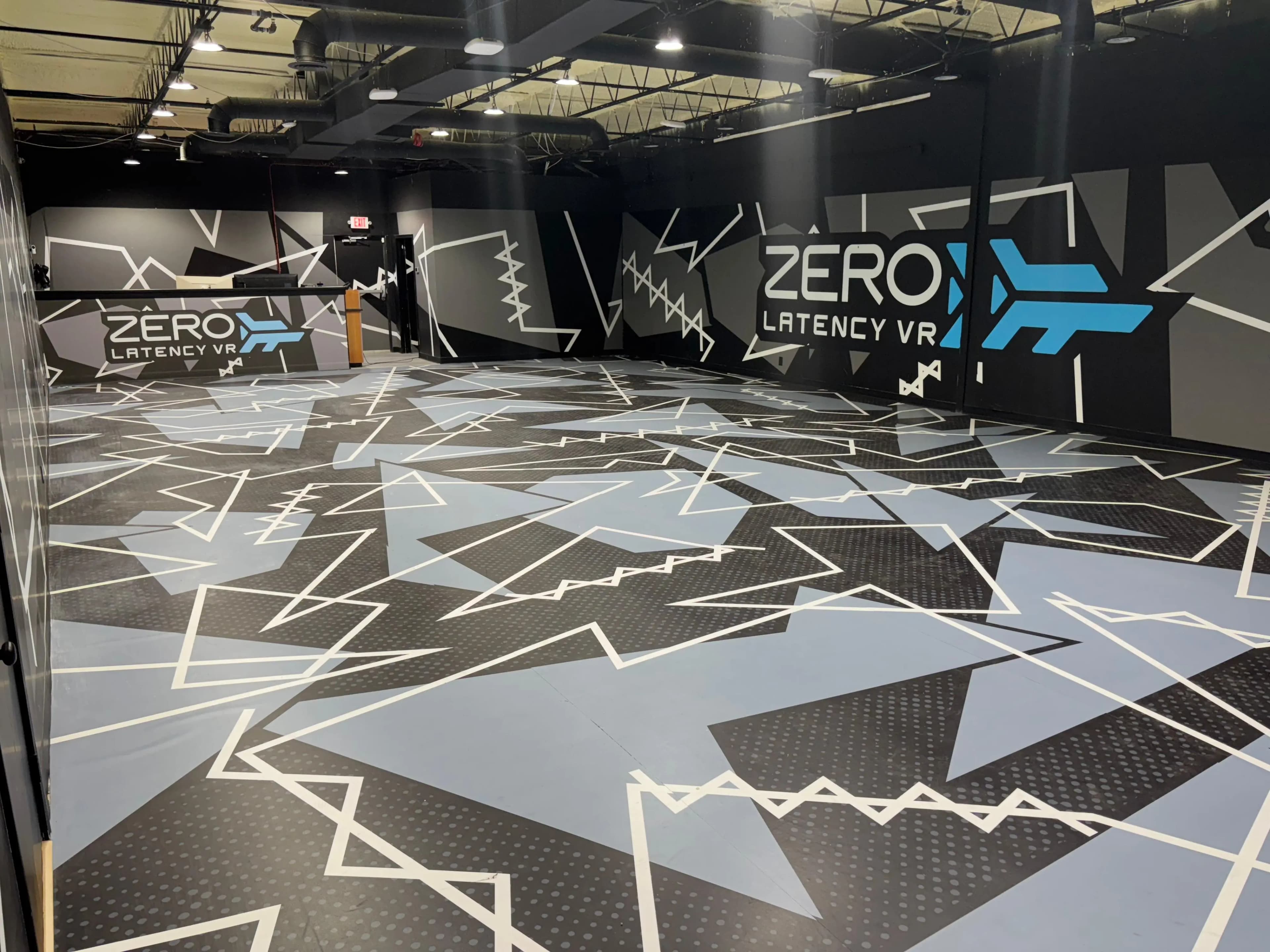 Zero Latency Webster Houston venue entrance and waiting area